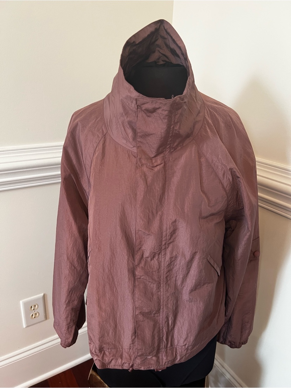 Women's Mauve Windbreaker Jacket
